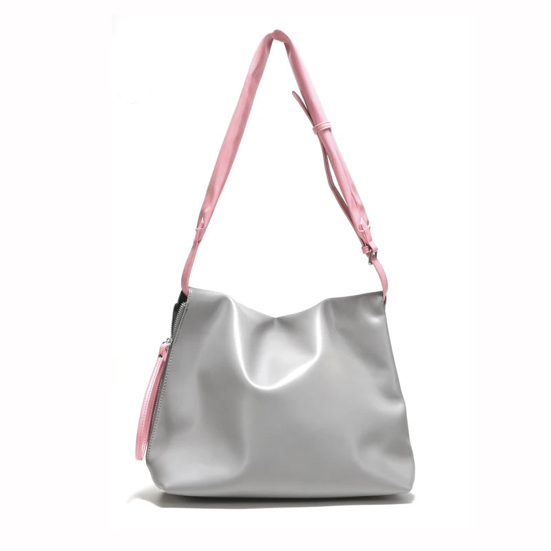 Soft Leather Square Women Shoulder Bags Tote Handbags Female Large Bag