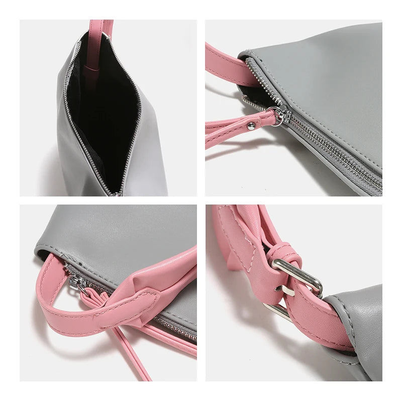 Soft Leather Square Women Shoulder Bags Tote Handbags Female Large Bag