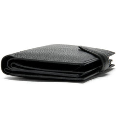 MAHEU High Leather Slim Wallet For Man Soft Cowskin Short Pocket Purse
