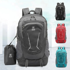 45L Waterproof Climbing Backpack Foldable Unisex Travel Rucksack