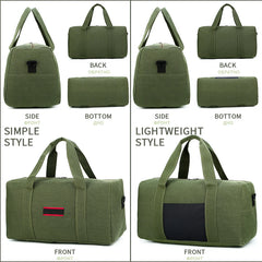 Men Canvas Travel Luggage Bags Tote Large Capacity Male Crossbody Bag