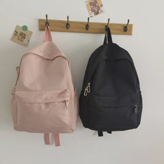 Large Capacity School Rucksack for Girls Women Nylon Shoulder Bagpack