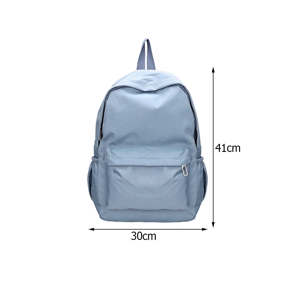 Large Capacity School Rucksack for Girls Women Nylon Shoulder Bagpack