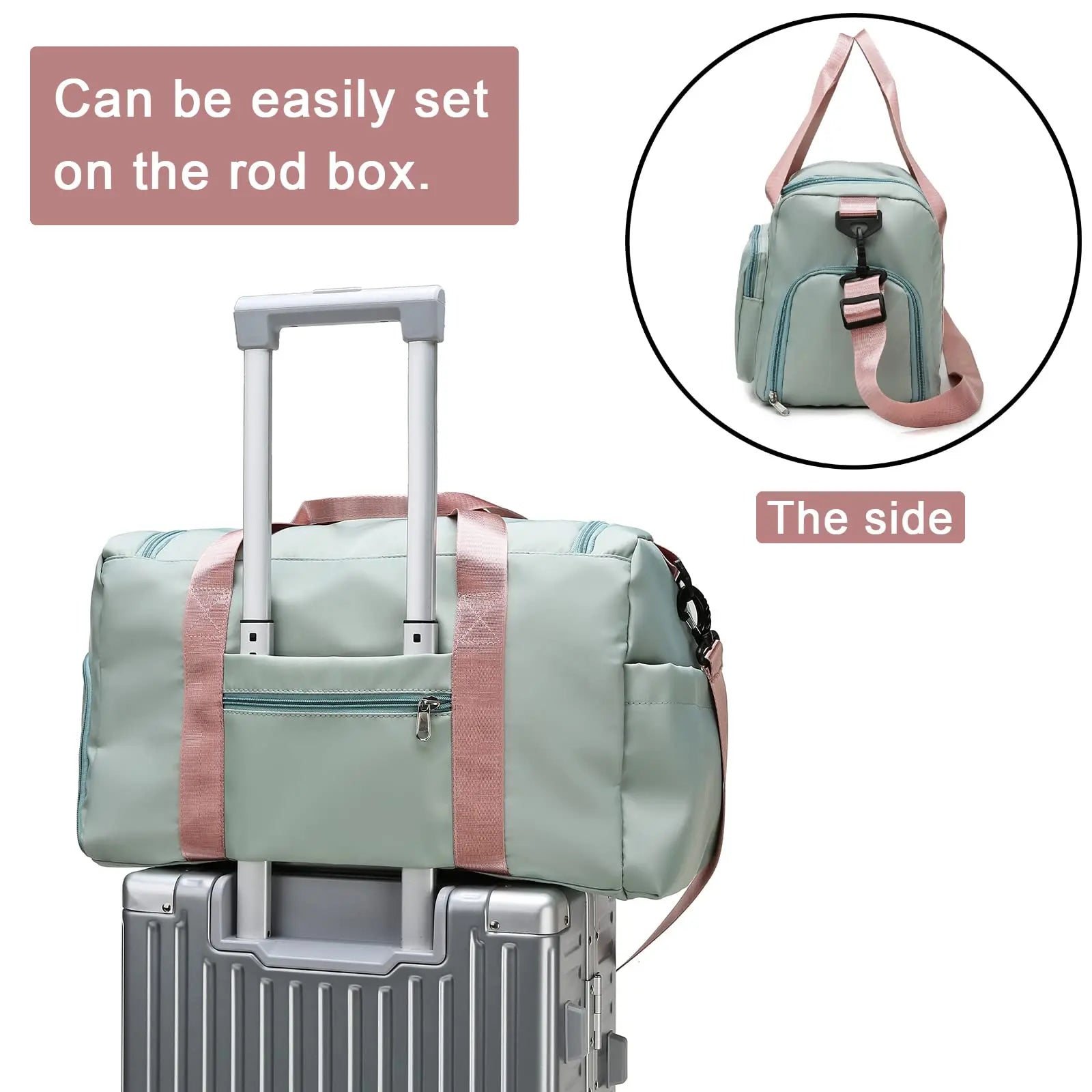 Travel Canvas Bags Gym Bag For Women Duffle Bags Waterproof Handbag