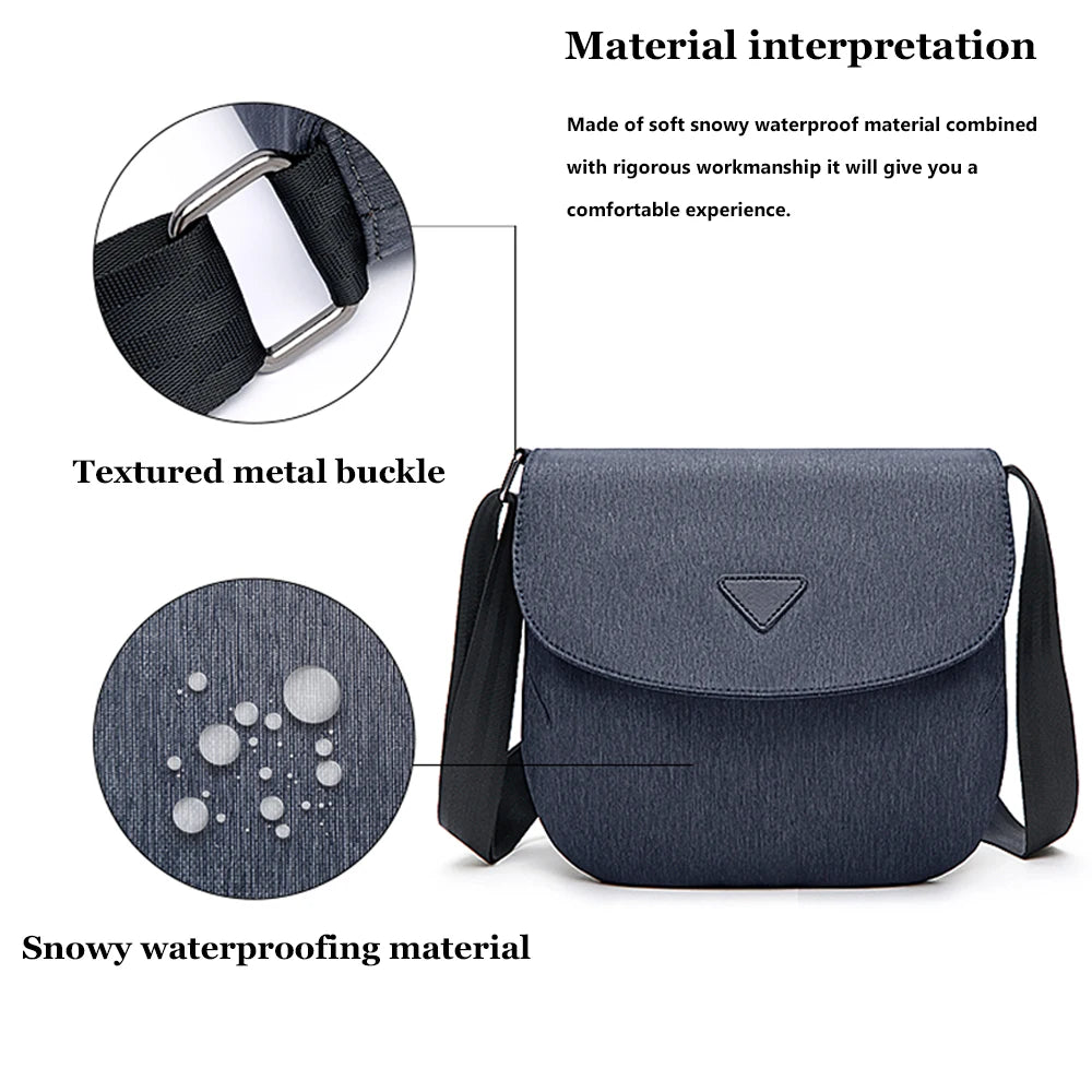 Vintage Leisure Women Messenger Bag Casual Shoulder Bags Waterproof Handbags