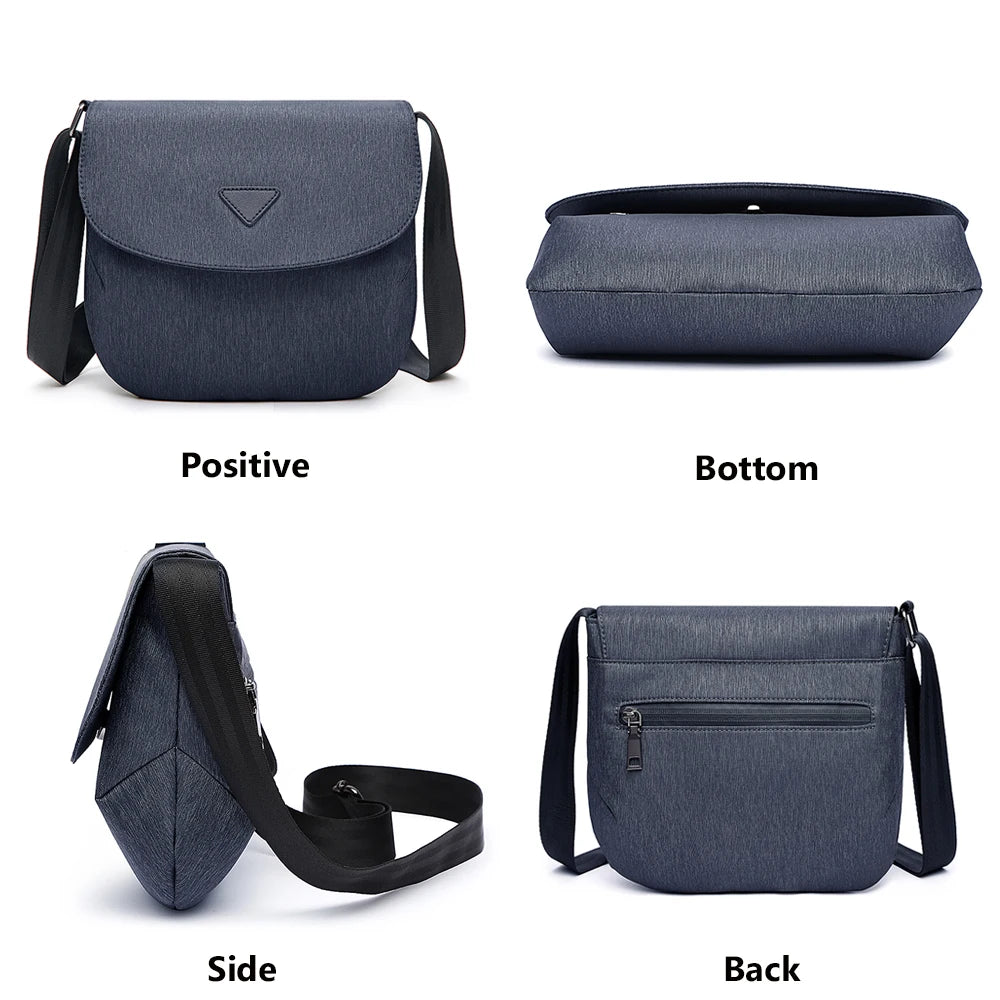 Vintage Leisure Women Messenger Bag Casual Shoulder Bags Waterproof Handbags