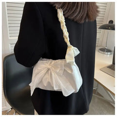 MBTI Bow Shoulder Bag Cloud Handbag for Women