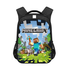 16 Inch Children School Bags Cartoon Anime Print Large Primary Bookbags Backpack