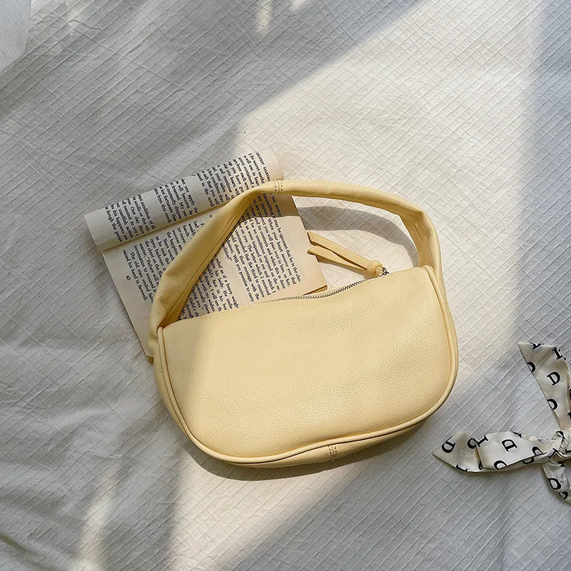 Women Handbag PU Leather Under Arm Shoulder Bag Tote Handbags Phone Bag Purses
