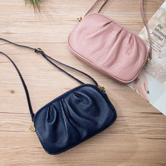 Leather Crossbody Bag for Women, High Capacity Purse with Zipper