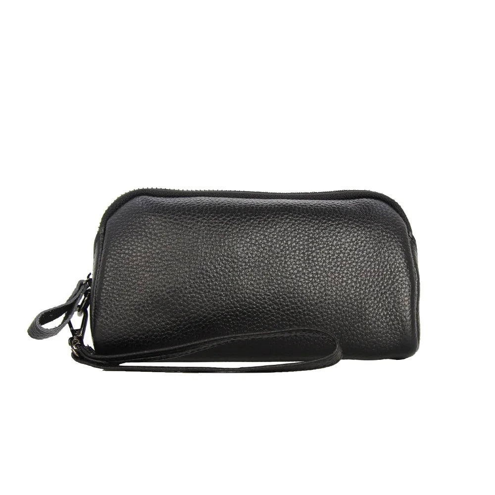Women Long Wallet Leather Zipper Purse Bag Large Capacity Wristlet Clutch Bags
