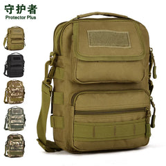 MOLLE Man Messenger Bag Army Green Wolf Brown A3180