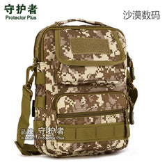 MOLLE Man Messenger Bag Army Green Wolf Brown A3180
