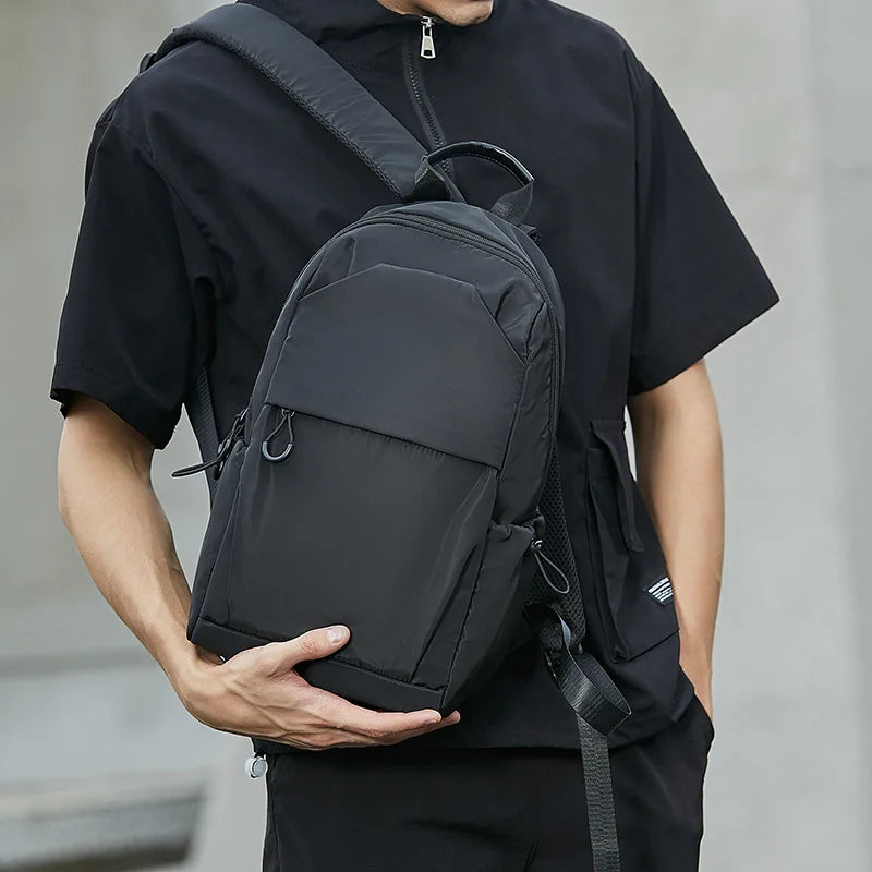 Men's Small Backpacks Sports Outdoor Schoolbag Mini Rucksack
