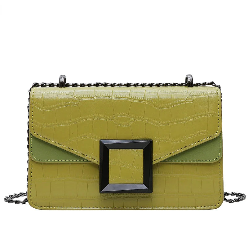 Spring Crossbody Chain Bag for Women, Phone Pocket Shoulder Bag