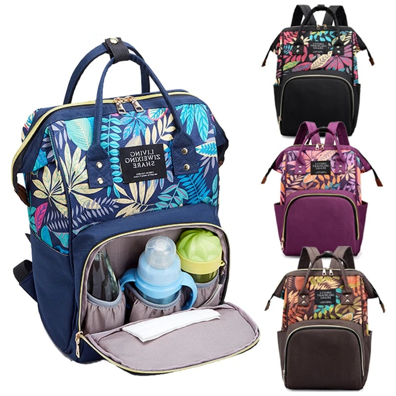 Anti-theft Mommy Backpack Baby Care Diaper Bag