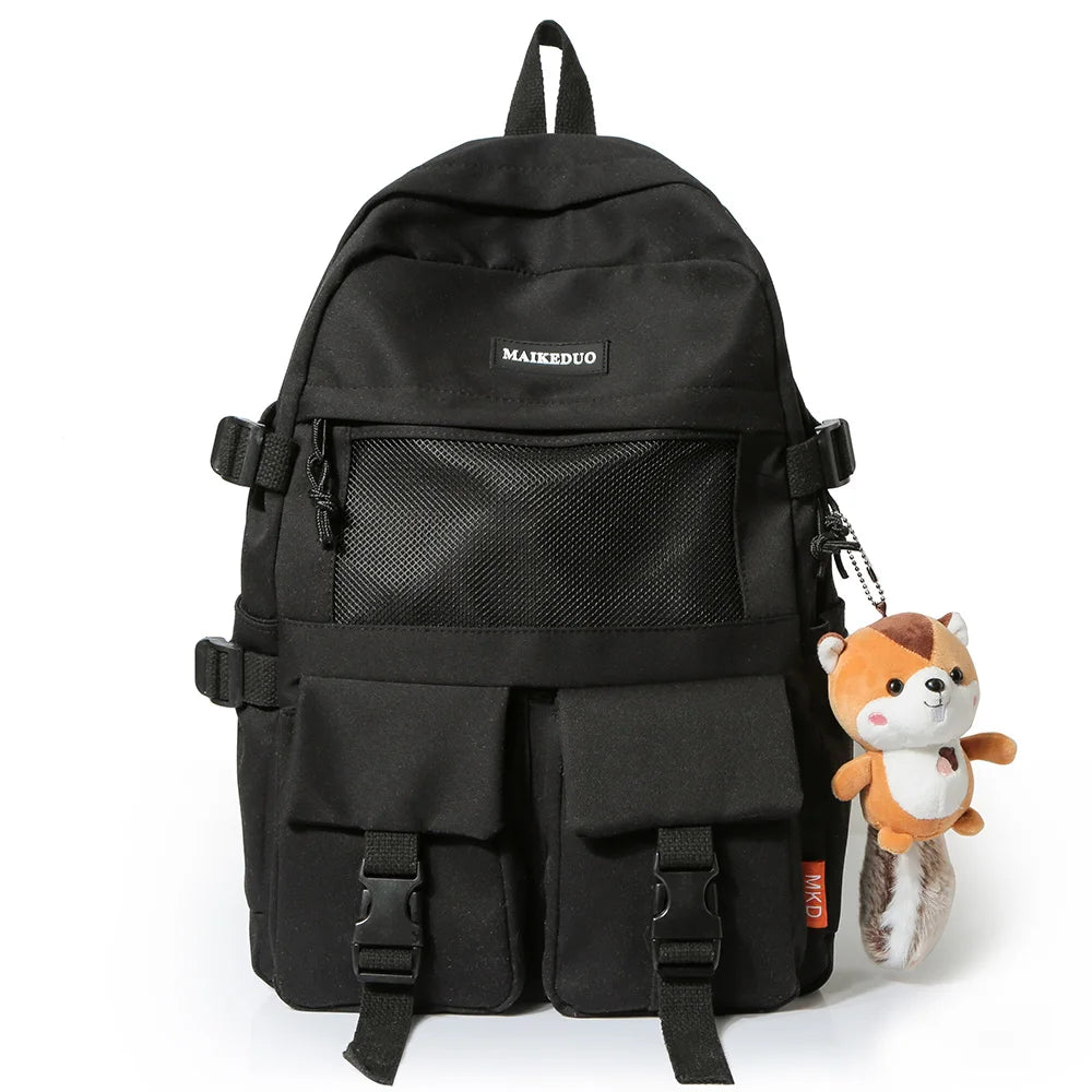 Waterproof School Bags for Teenagers Laptop Backpack Unisex Book Bag