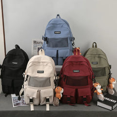 Waterproof School Bags for Teenagers Laptop Backpack Unisex Book Bag