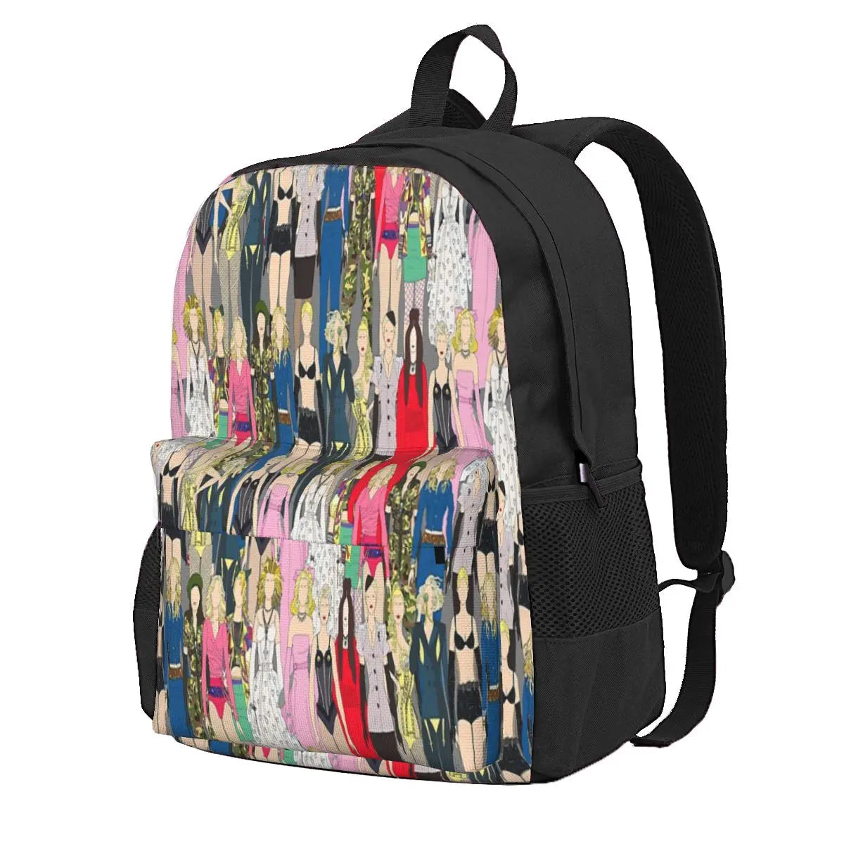 Madonna-A-Thon Backpacks Men's and Women's Bags Print