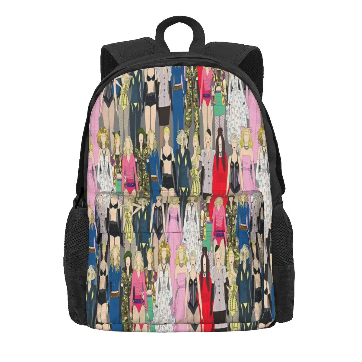 Madonna-A-Thon Backpacks Men's and Women's Bags Print