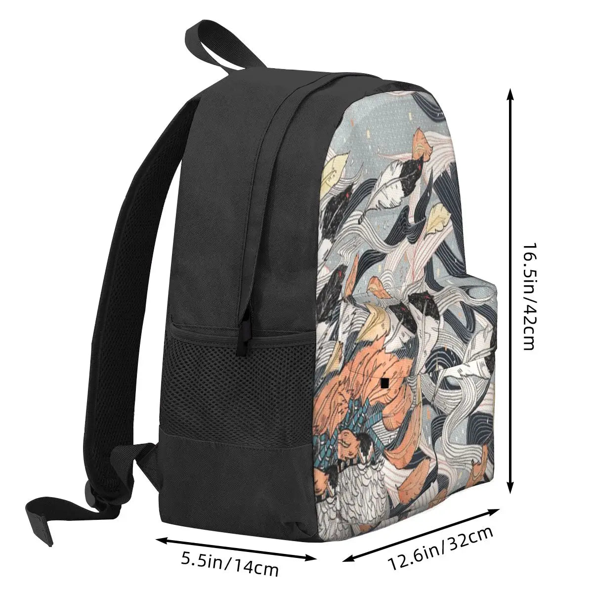 Magic Breeze Backpacks Men Women Child Teenagers