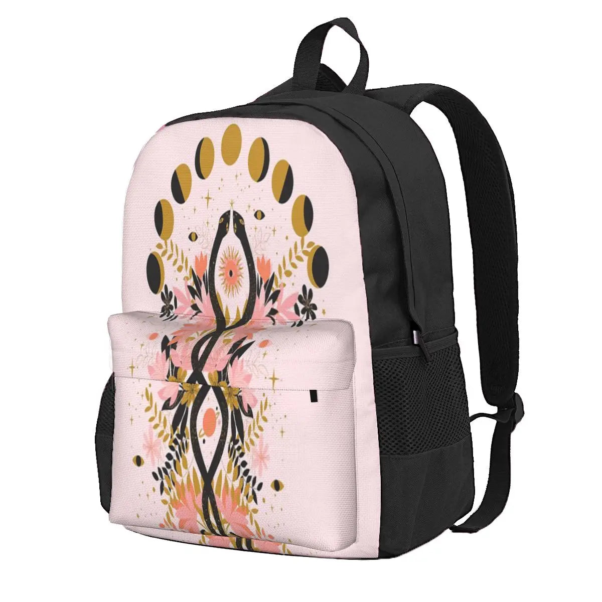 Magic Serpents Backpacks Men's Backpacks Bags For Women With Zipper