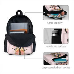 Magic Serpents Backpacks Men's Backpacks Bags For Women With Zipper