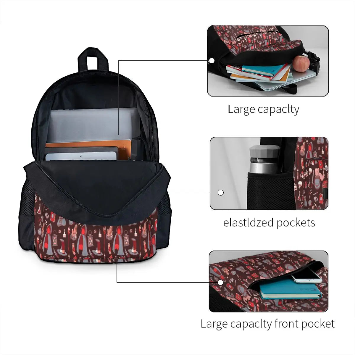Vintage Backpack Bags Women Men's Backpacks Bags For Women