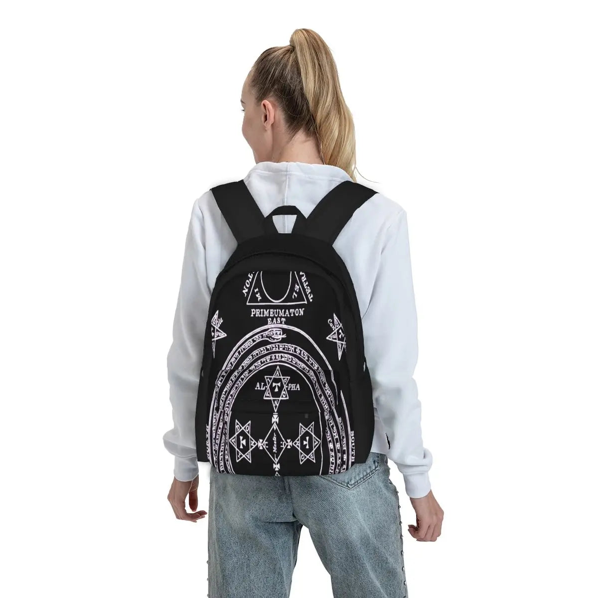 Magical Circle Of King Solomon Backpacks Men's Backpacks Bags For Women