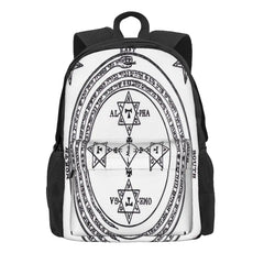 Magical Circle Of King Solomon Big 1 Backpacks Men's Backpacks Bags For Women