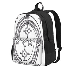 Magical Circle Of King Solomon Big 1 Backpacks Men's Backpacks Bags For Women