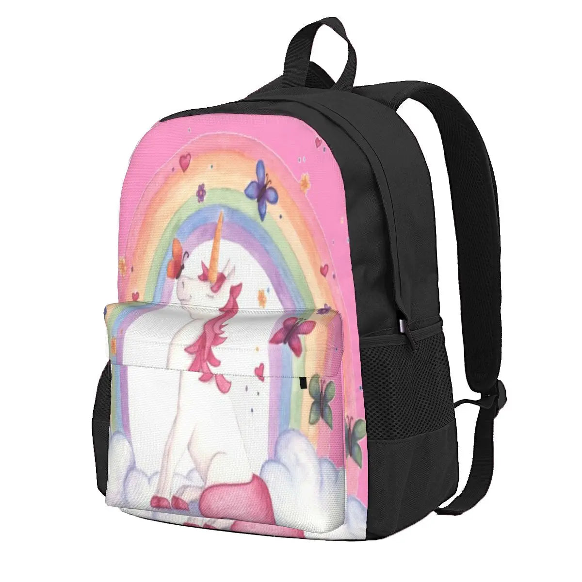 Magical Unicorn 1 Backpack Men's Women's Travel Manga Bag