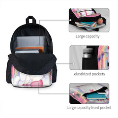 Magical Unicorn 2 Backpacks Men's Backpacks Bags Women School Bag