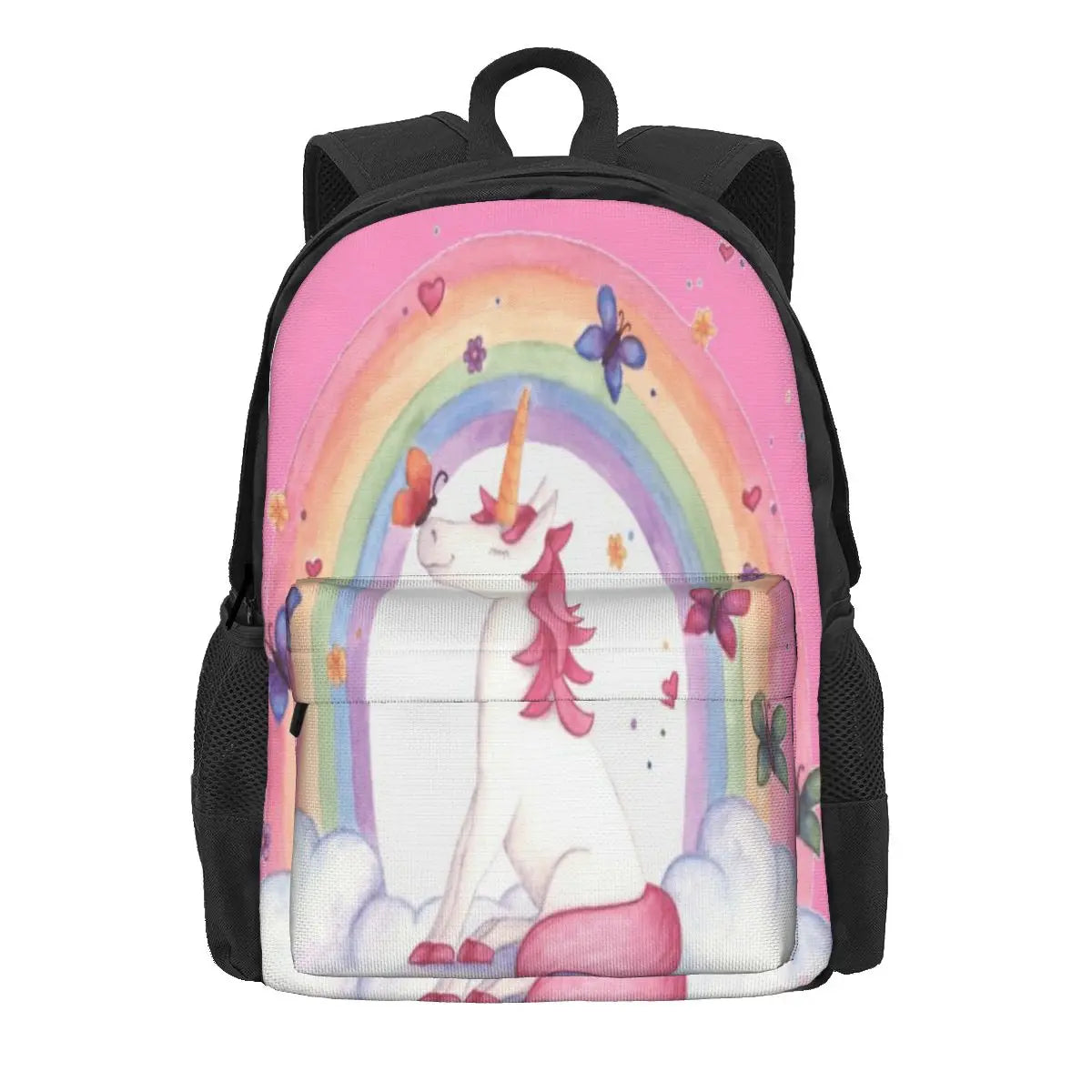 Magical Unicorn 2 Backpacks Men's Backpacks Bags Women School Bag