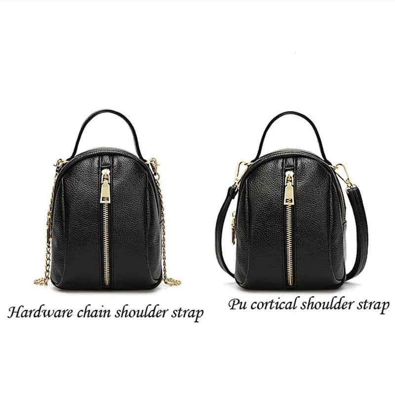 Women PU Leather Satchel Mini Shoulder Bag Female Handbag
