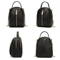 Women PU Leather Satchel Mini Shoulder Bag Female Handbag