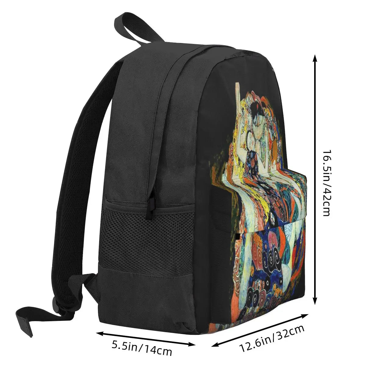 Vintage Gustav Klimt Oil Paintings Backpacks for Men and Women