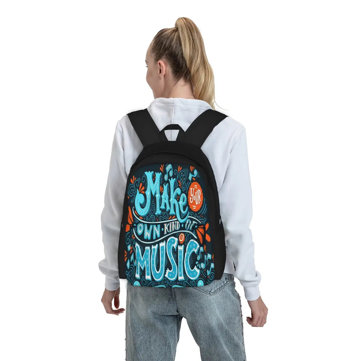 Your Own Kind Of Music Backpacks Men's Women's Bags
