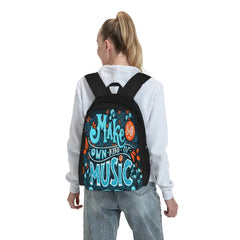 Your Own Kind Of Music Backpacks Men's Women's Bags