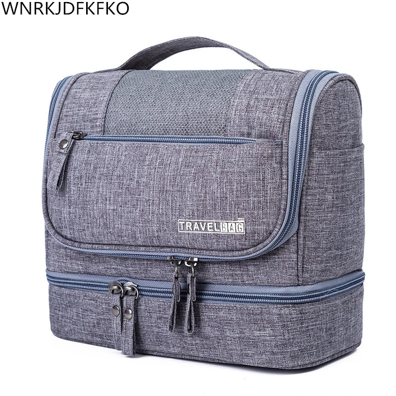 Waterproof Nylon Travel Cosmetic Bag Organizer Case Necessary