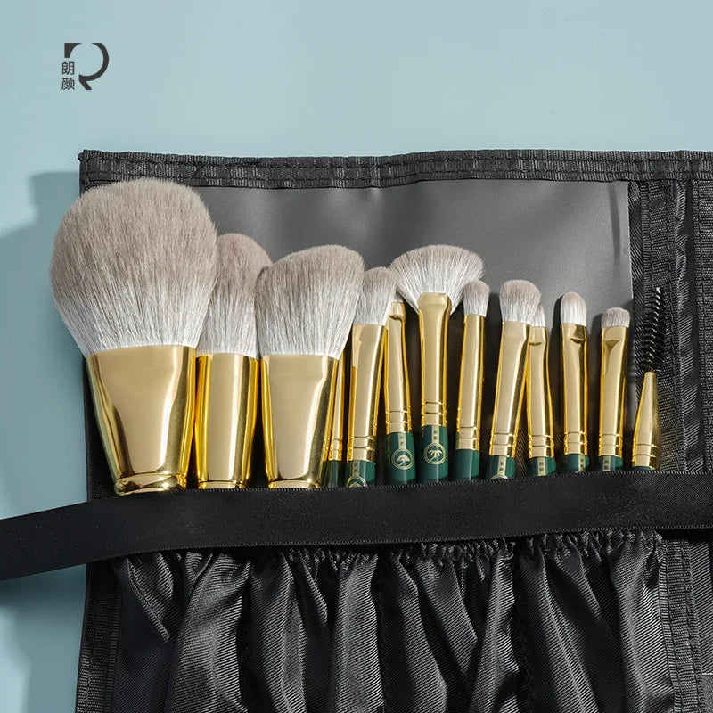 Makeup Brush Set with PU Leather Bag