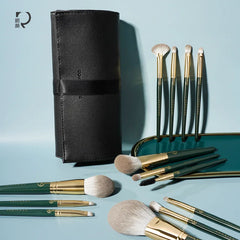Makeup Brush Set with PU Leather Bag