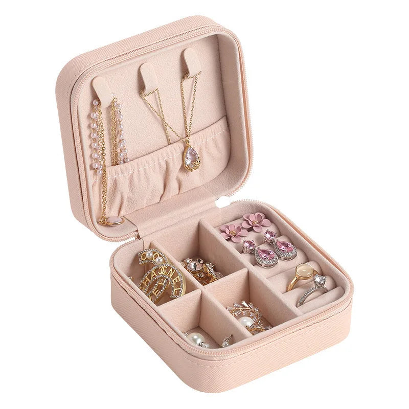 Children's Makeup Storage Box Pink Girl Bracelet Large Capacity