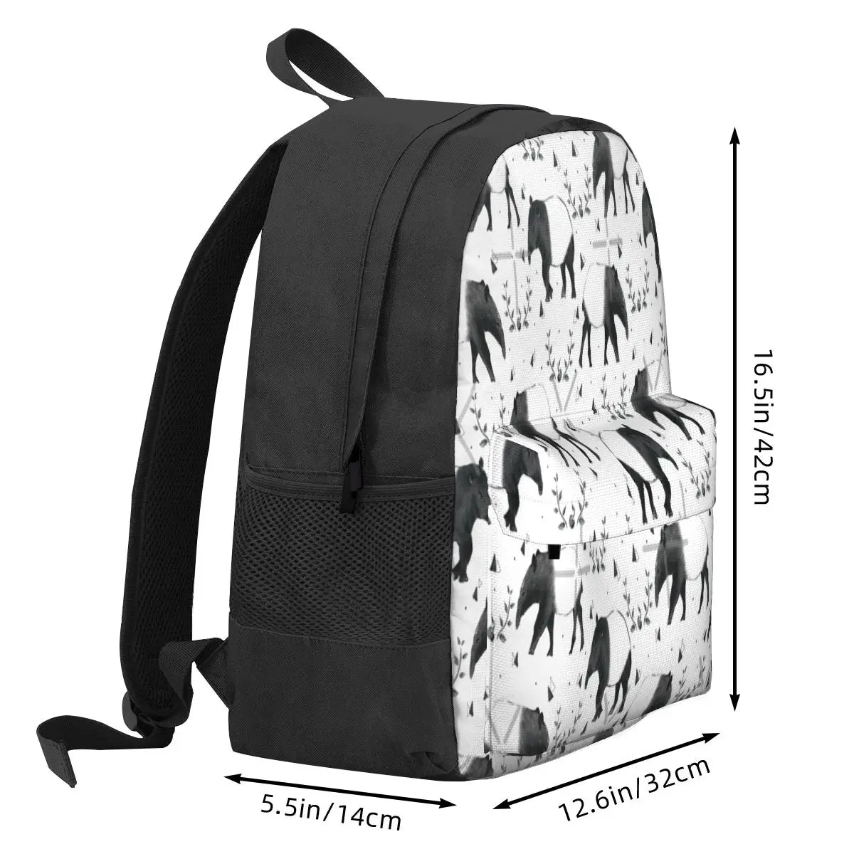 Malayan Tapir Backpacks Men's Backpacks Bags For Women Man Bag Backpack Women