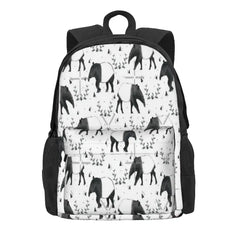 Malayan Tapir Backpacks Men's Backpacks Bags For Women Man Bag Backpack Women
