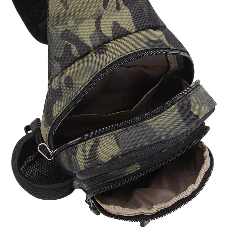 Men's Anti-theft Backpack Sling Shoulder Bag Travel Crossbody Chest Bag