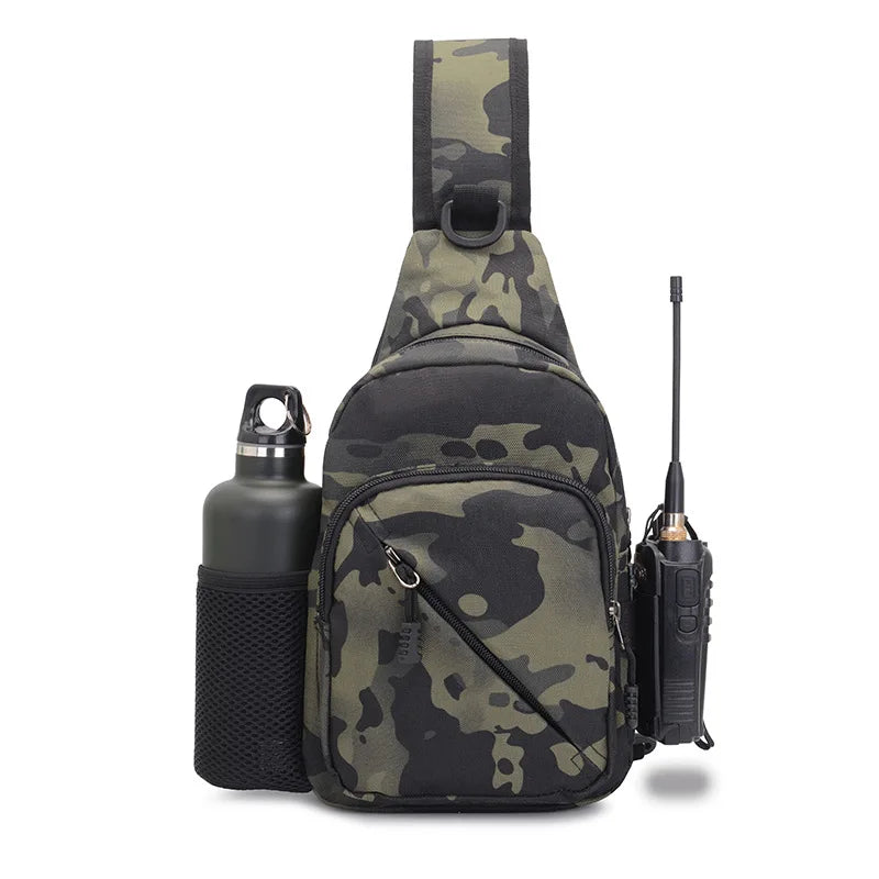 Men's Anti-theft Backpack Sling Shoulder Bag Travel Crossbody Chest Bag
