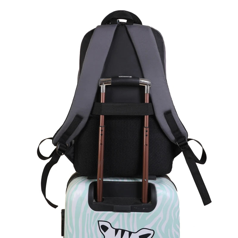 Anti-theft Laptop Backpack 15.6 Inch Men Waterproof Travel Bag