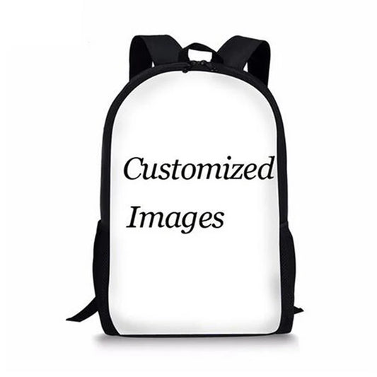 Rock and Roll Music Printing School Backpack for Boys Girls