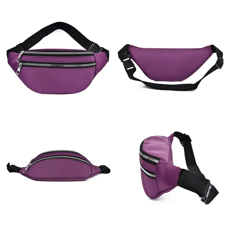 Waterproof Fanny Pack Waist Bag Hip Shoulder Crossbody Handbag